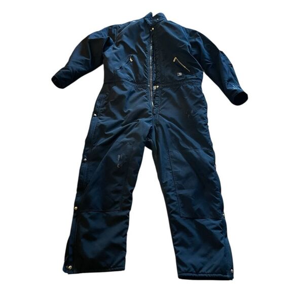 CARHARTT Black Insulated Coveralls Size 3X - Picture 2 of 14